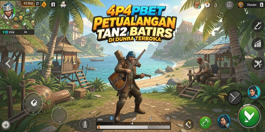 Tampilan aksi seru dalam game Open World 4P4PBET.