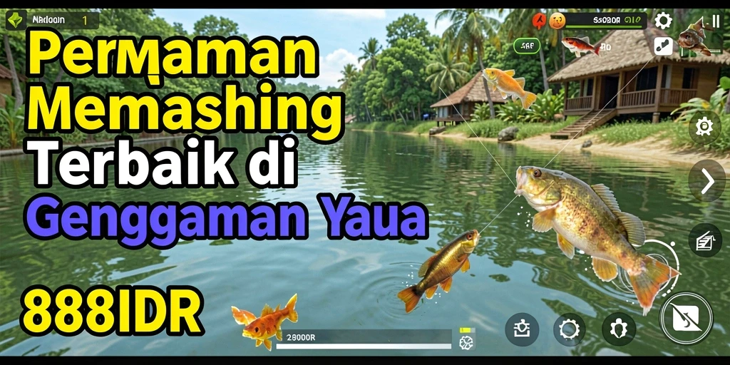 Tangkapan ikan keren di gameplay 888IDR.