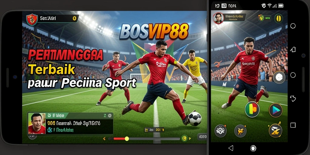 Tampilan gameplay BOSVIP88 yang mendebarkan dan kompetitif.