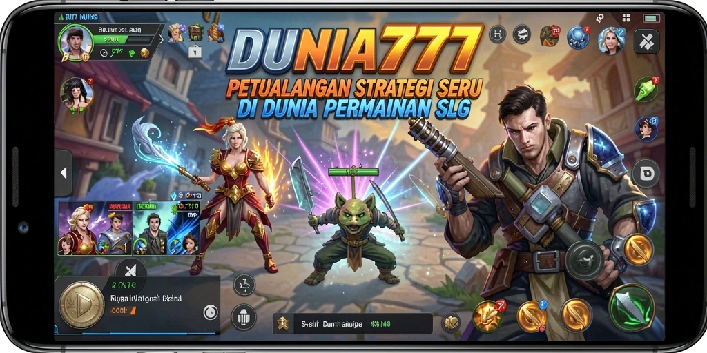 Tampilan gameplay DUNIA777 yang menegangkan dan penuh aksi.