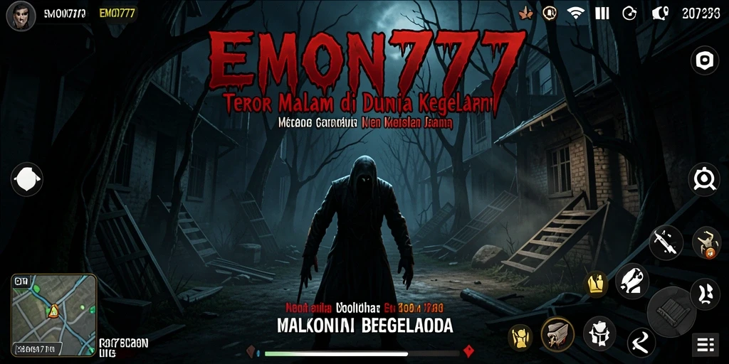 Gameplay menyeramkan dari EMON777 dengan atmosfer mencekam.