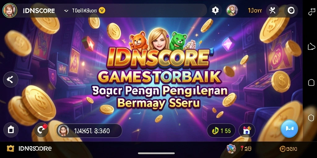 Gameplay Slot seru dengan grafis menawan dari IDNSCORE.