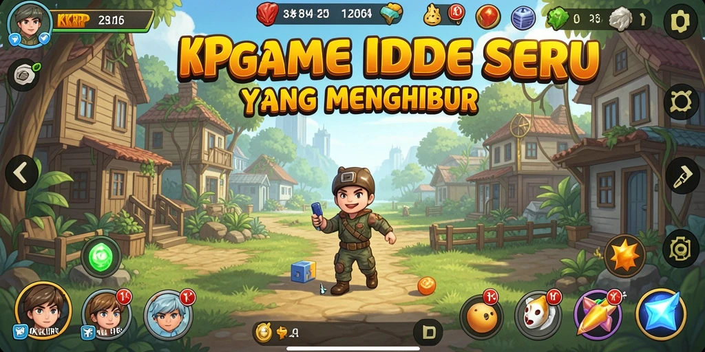 Tampilan menarik KKRP menampilkan gameplay Idle yang mengasyikkan.