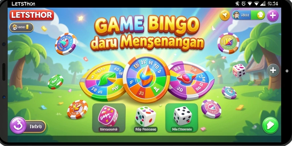 Tampilan gameplay LETSTHOR yang seru dan penuh warna.