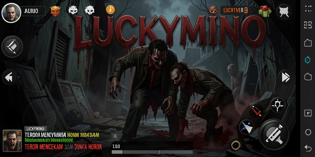 Gameplay menyeramkan dengan suasana horor yang kental.