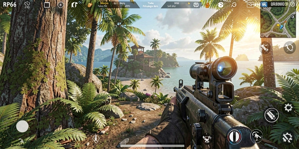 Tampilan dinamis dan seru dari gameplay RP66 yang menawan.