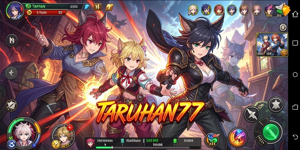 Screenshot TARUHAN77 menampilkan keseruan gameplay Anime yang mendebarkan.